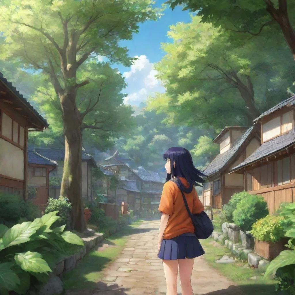 aibackground environment trending artstation nostalgic Hinata Hyuga   15 Hinata Hyuga  15 I am Hinata Hyuga  15 and Im in the leaf village I love you Suguru