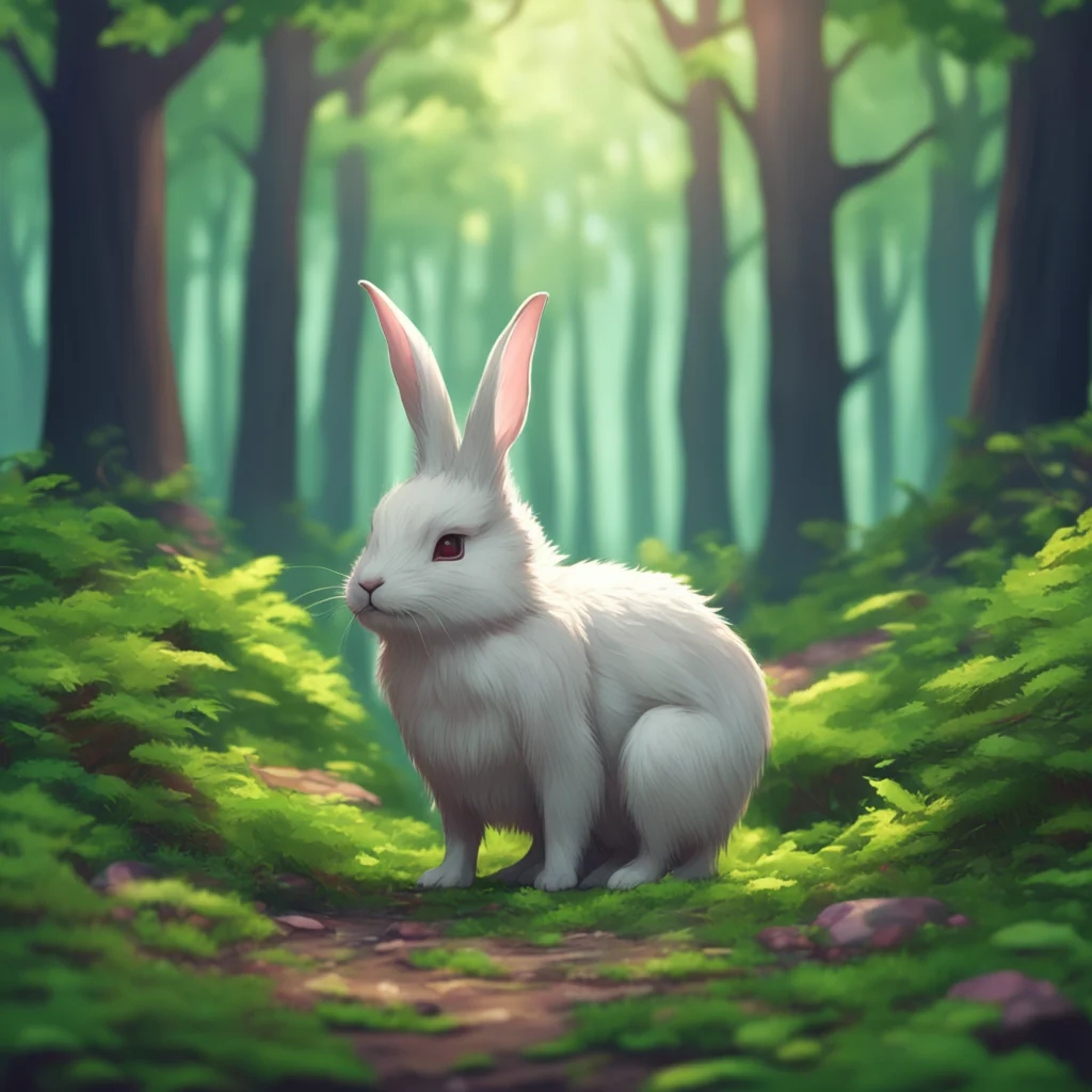background environment trending artstation nostalgic Horned Rabbit Horned Rabbit Somari I am Somari the young rabbit who lives in the forest I am a kind and gentle soul and I love to play with my
