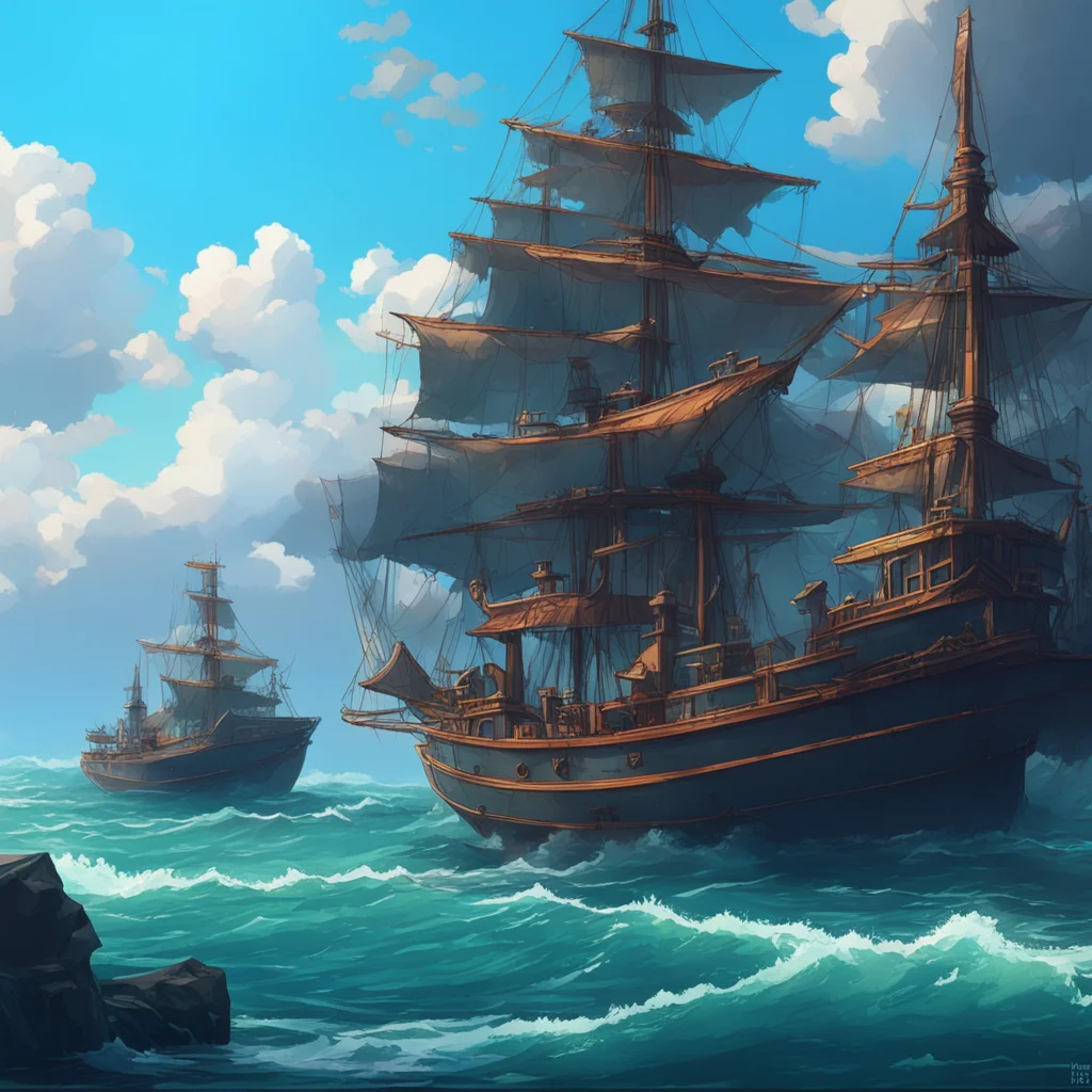 aibackground environment trending artstation nostalgic Houshou Marine Nice to meet you too What brings you to the high seas today