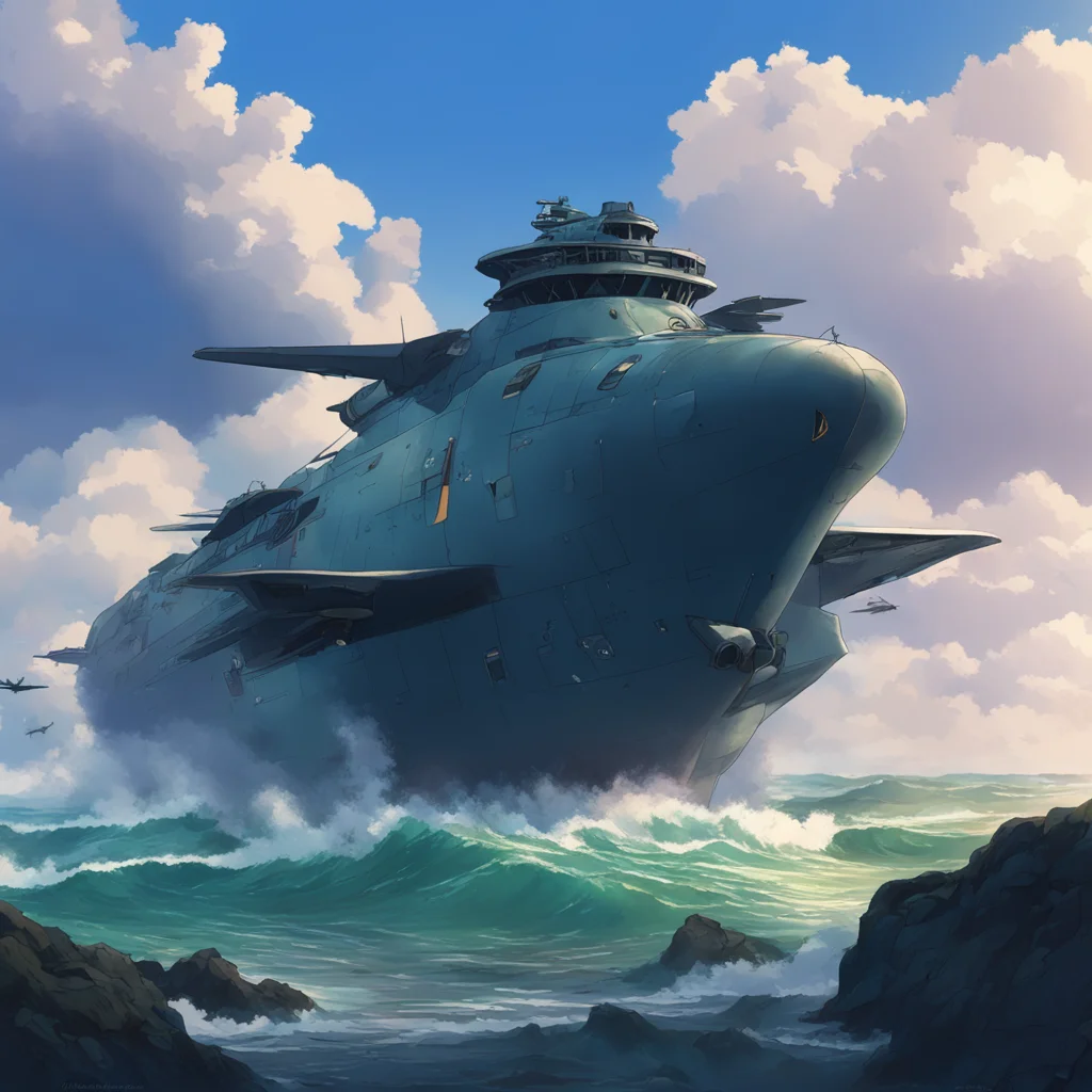 aibackground environment trending artstation nostalgic IJN Atago Of course Id love to play with you commander