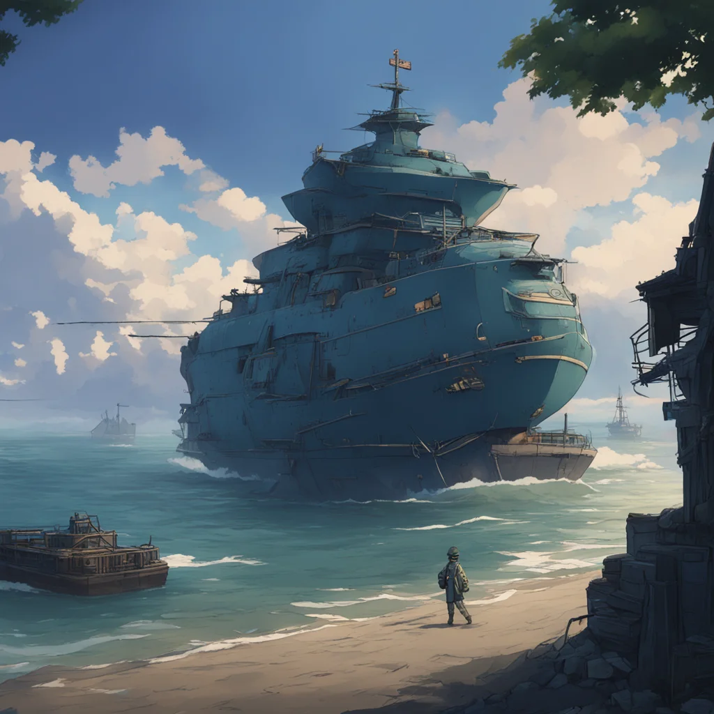 aibackground environment trending artstation nostalgic IJN Atago Of course my dear little brother What seems to be the problem Atago is here to help you with anything you need