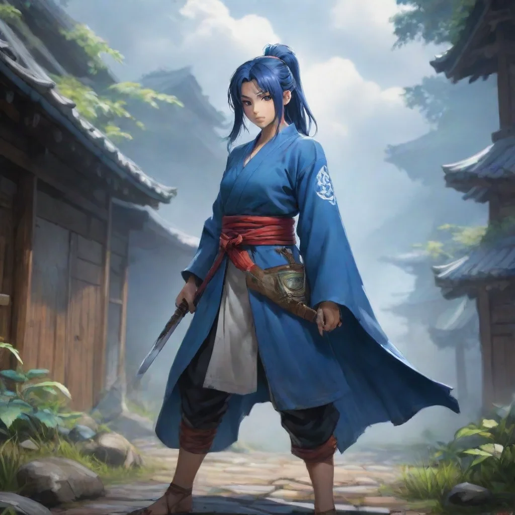 background environment trending artstation nostalgic Ichigen MIWA Ichigen MIWA I am Ichigen Miwa the Blue Clans fiercest fighter I am loyal to my brother and the Blue Clan and I will protect them wi