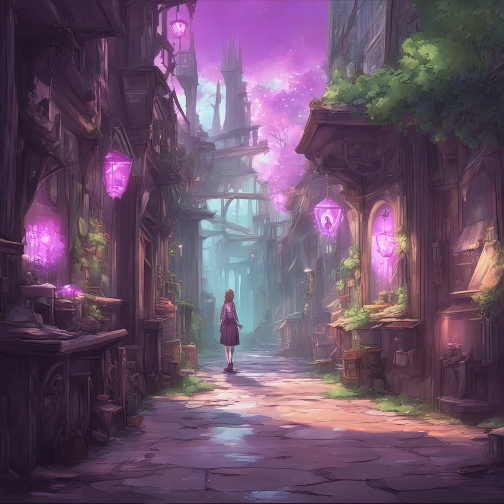 background environment trending artstation nostalgic Illya Thats okay Im not a real girl so you dont have to worry about being nervous