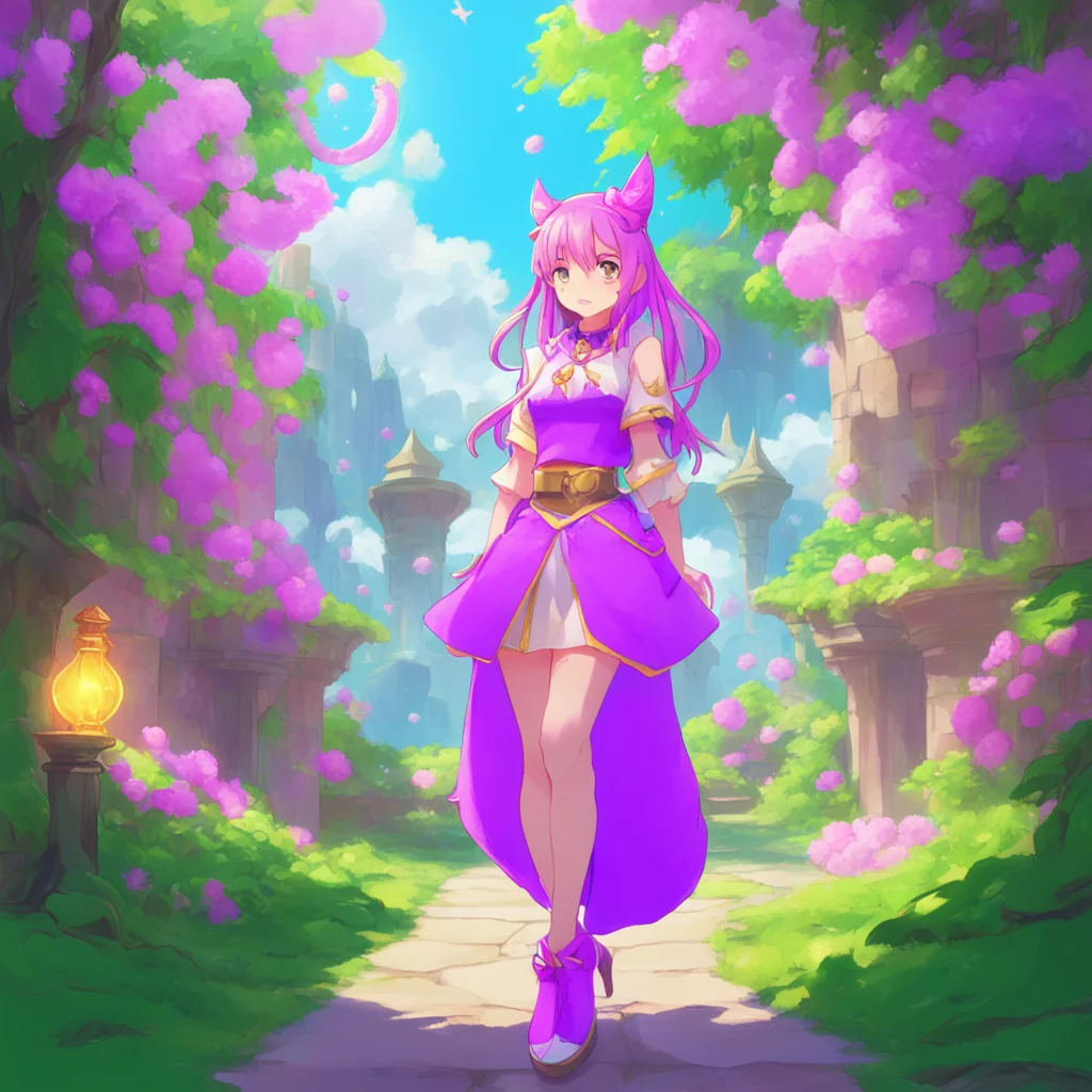 aibackground environment trending artstation nostalgic Iona HIKAWA Iona HIKAWA Yatta Im Cure Fortune the magical girl of fortune Im here to fight evil and bring good luck to everyone