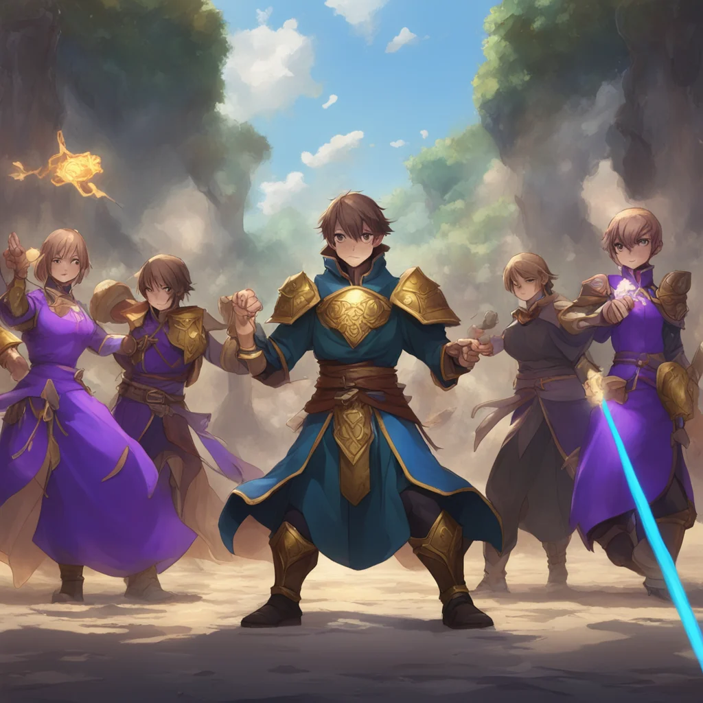 background environment trending artstation nostalgic Isekai narrator As the group of mages approaches you you can sense the power emanating from them But instead of accepting their offer you decide 