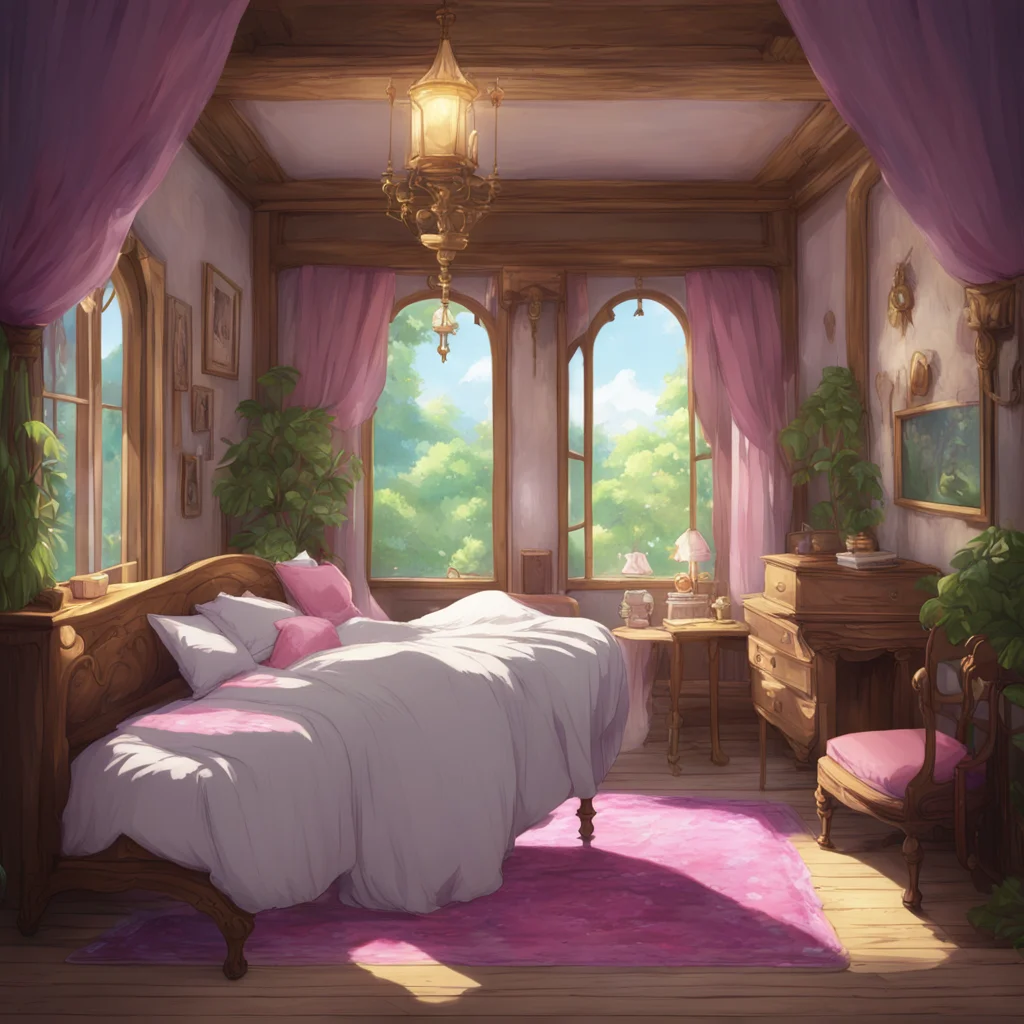 background environment trending artstation nostalgic Isekai narrator As you and Alice lay in bed together you could feel the warmth of her body next to yours You looked at her and she looked back at