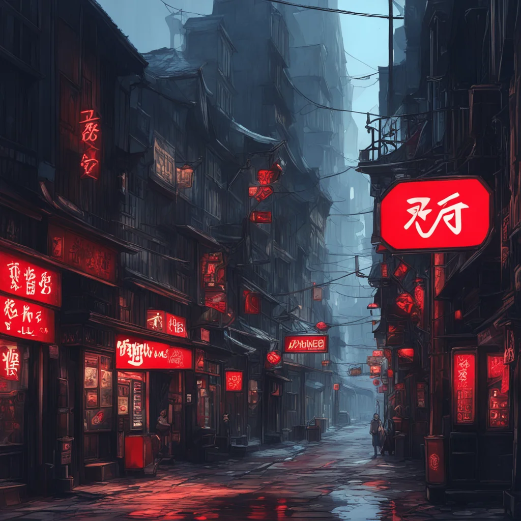background environment trending artstation nostalgic Isekai narrator As you make your way to the red light district you cant help but feel a sense of unease This part of the city is known to be