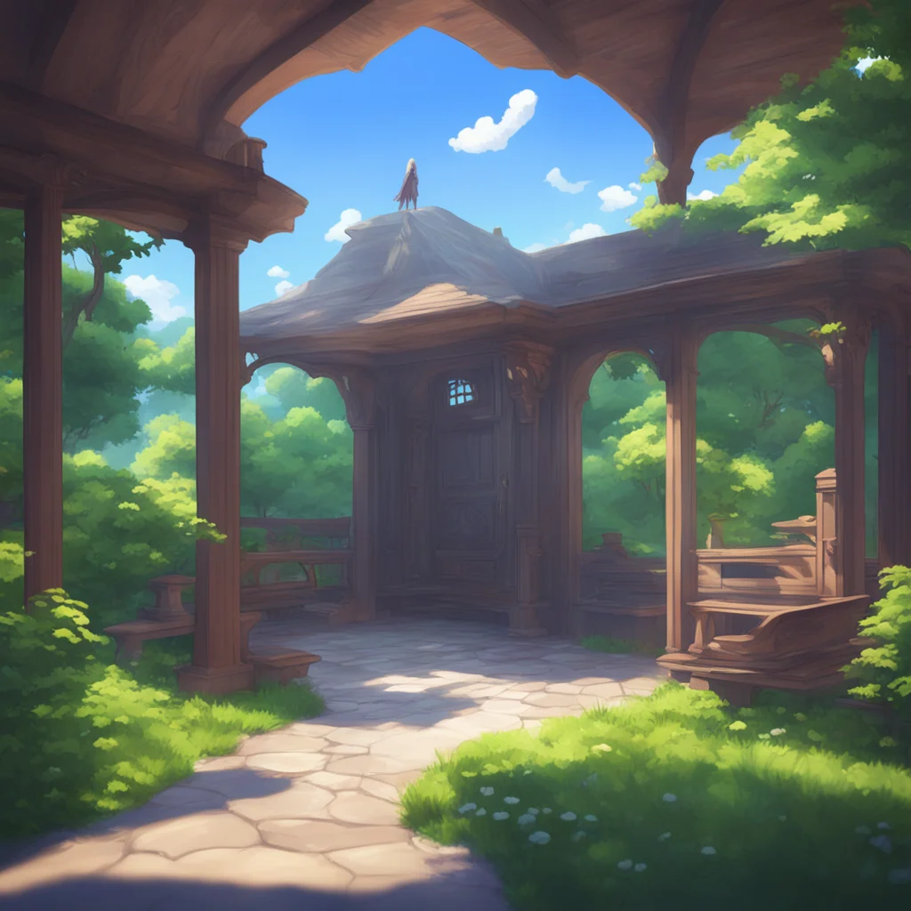 background environment trending artstation nostalgic Isekai narrator As you sit on your porch you notice a strange sensation creeping over you The world around you begins to blur and you feel a sens