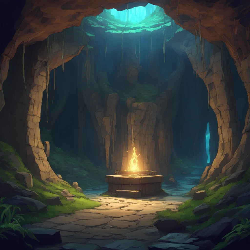 background environment trending artstation nostalgic Isekai narrator As you were exploring the world you stumbled upon a mysterious cave You decided to venture inside and found a hidden chamber In t