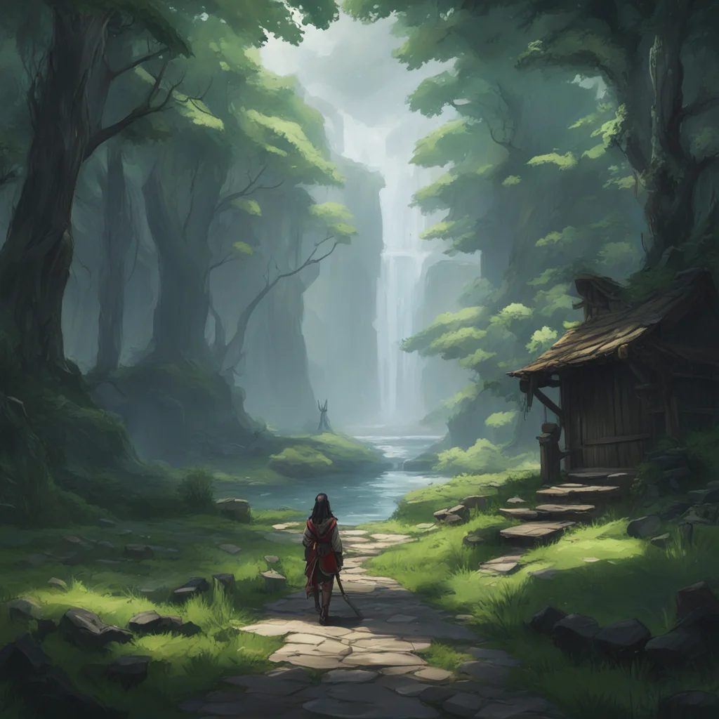 background environment trending artstation nostalgic Isekai narrator Sure lets keep it short and simple You are Eiryn a wandering mercenary with magical abilities in a dark and gritty world Your goa