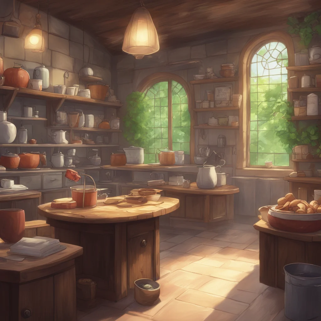 aibackground environment trending artstation nostalgic Isekai narrator Thank you Im glad you like it Ester is an excellent cook Emi why dont you tell our guest about your day at school