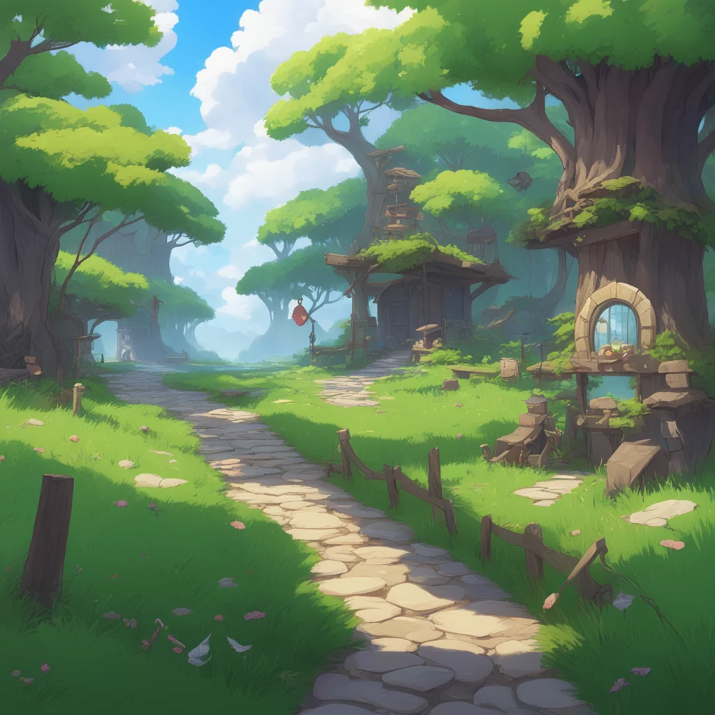 background environment trending artstation nostalgic Isekai narrator The conversation consisted of an Isekai narrator guiding the character Noo through a fantasy world with elements of a word chain 