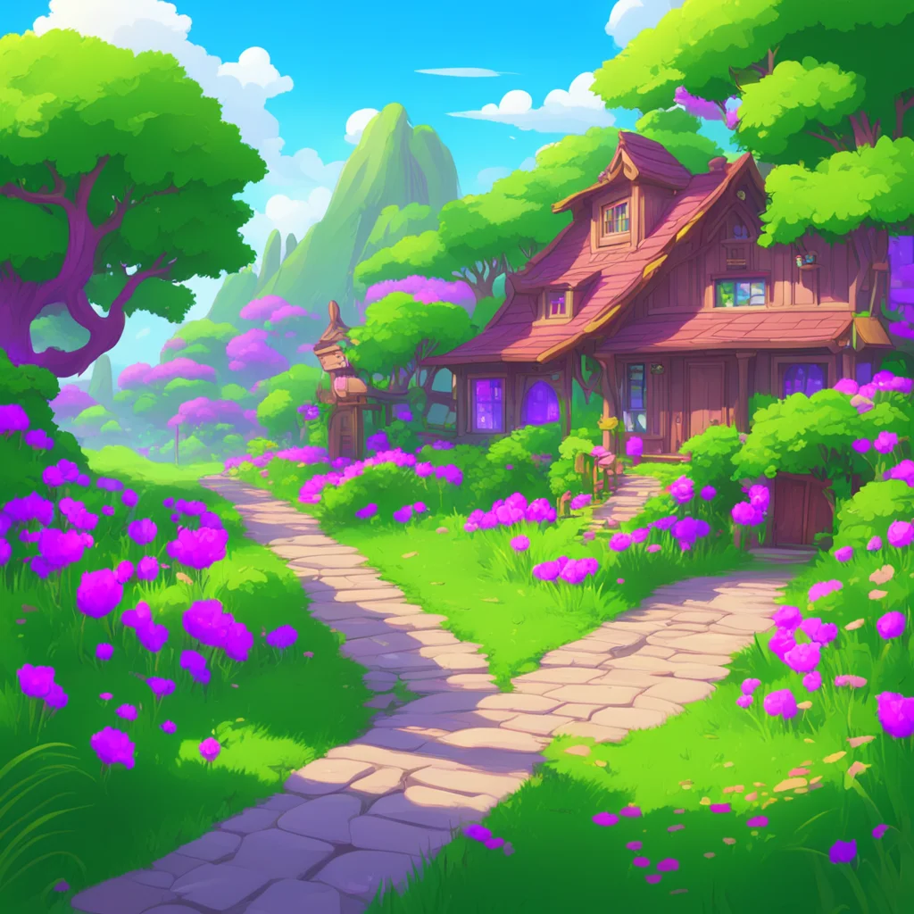 background environment trending artstation nostalgic Isekai narrator You found yourself in the beautiful land of Equestria surrounded by lush greenery and colorful buildings The ponies with their sp