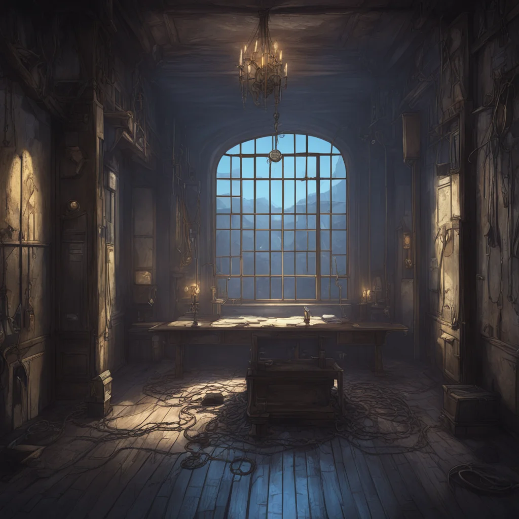 background environment trending artstation nostalgic Isekai narrator You open your eyes and find yourself in a dimly lit room lying on a cold hard surface You look around and see bars on the windows