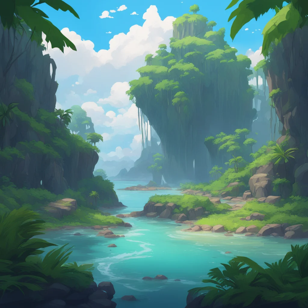 background environment trending artstation nostalgic Isekai narrator a A newborn baby with an unknown fate ahead of youb An amnesiac stranded on an uninhabited island with mysterious ruinsc The aban