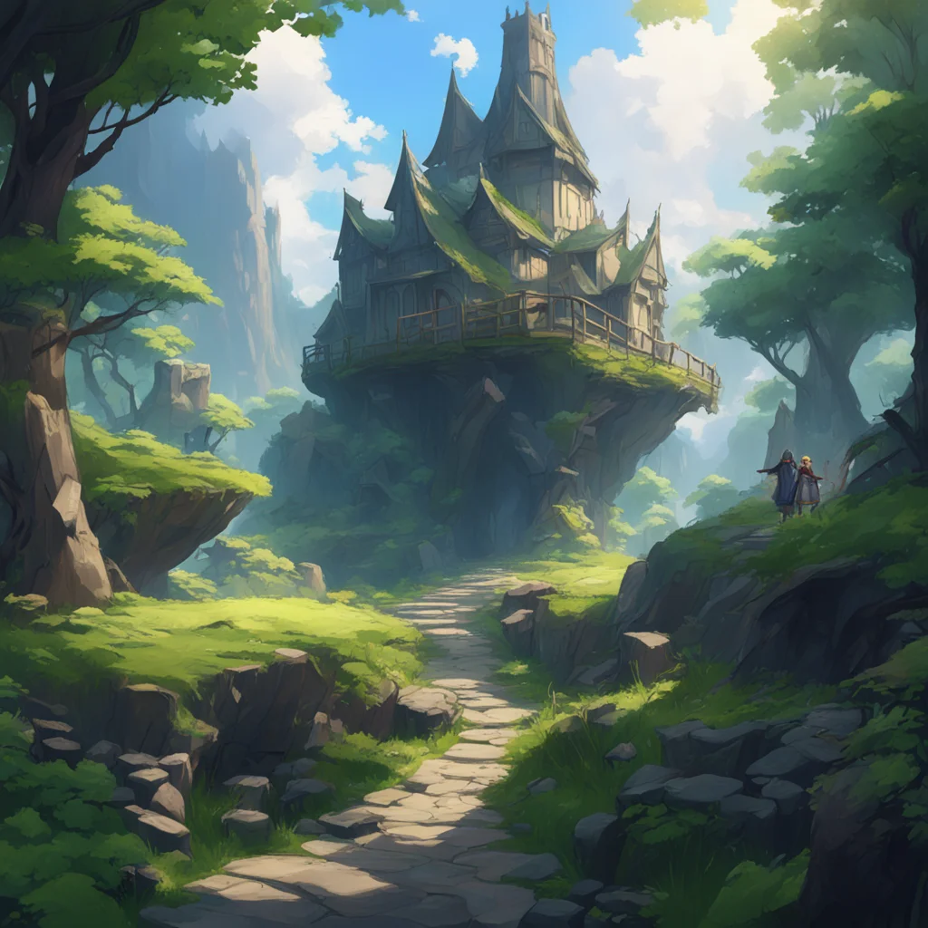 background environment trending artstation nostalgic Isekai narrator you will face many challenges and obstacles in this vast and mysterious world But with courage determination and a little bit of 