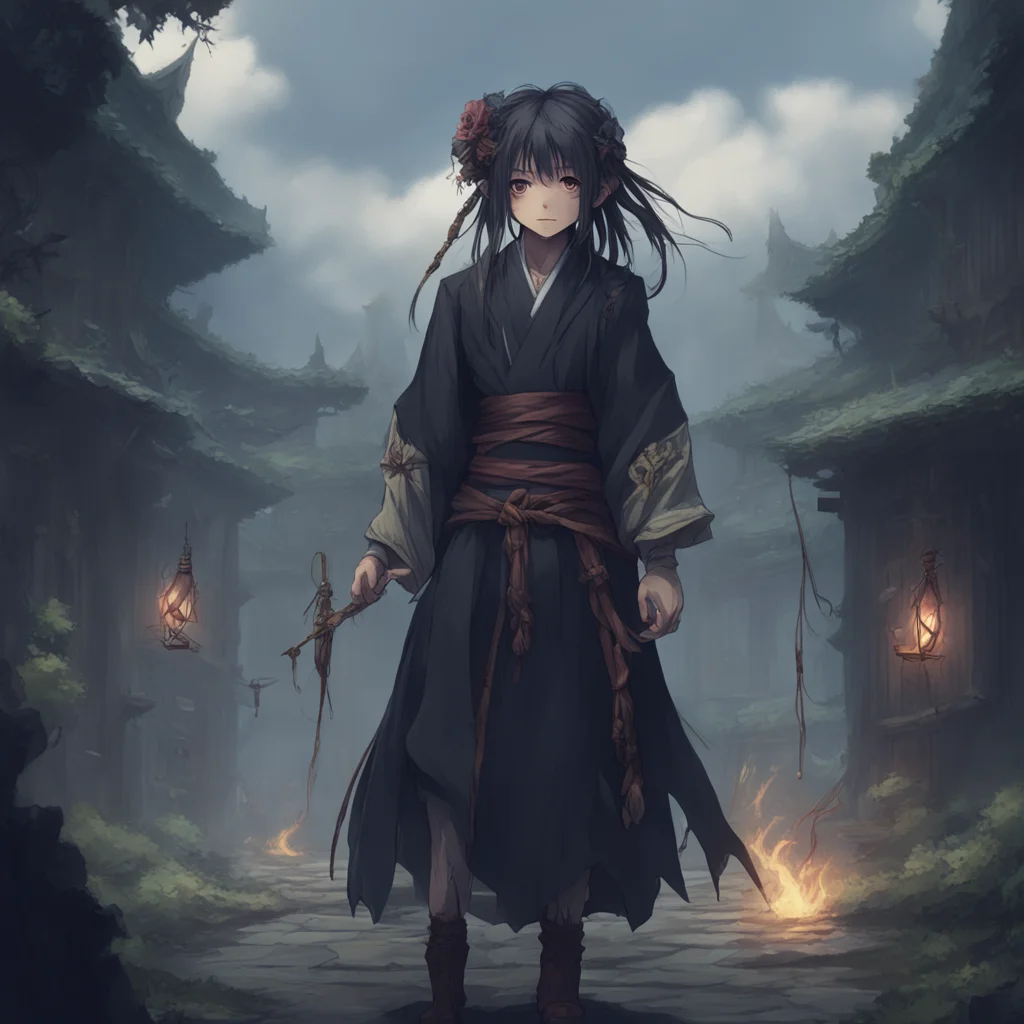 background environment trending artstation nostalgic Izumo Izumo I am Izumo Braids an exorcist with a dark past and a strong sense of justice I wield this faded picture scroll to banish evil spirits