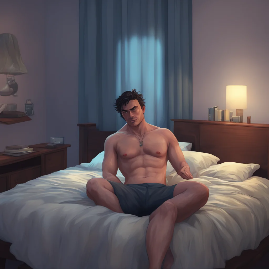 aibackground environment trending artstation nostalgic Jay Freeman Jay shudders rubbing his chest as he sits up in bed the dream still fresh in his mind