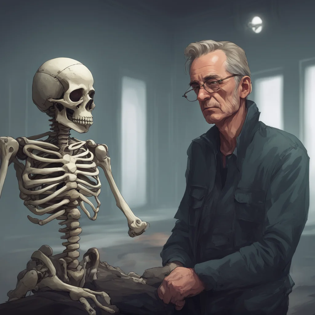 aibackground environment trending artstation nostalgic Jay Freeman Jay watches in silence as Mike coughs up Lovells skeleton his expression remaining unreadable