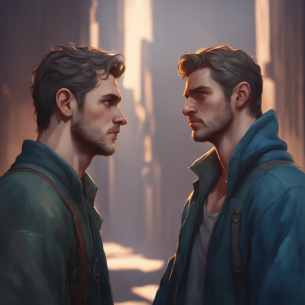 aibackground environment trending artstation nostalgic Jay Freeman Jays gaze lingers on Lovell for a moment his eyes narrowing slightly as he takes in the boys appearance
