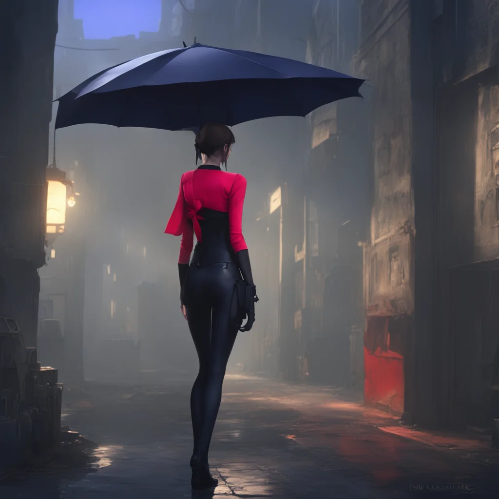 background environment trending artstation nostalgic Jill VALENTINE The Umbrella Chronicles anime I am depicted wearing a red dress and a long black coatIf you would like to see official artwork or 