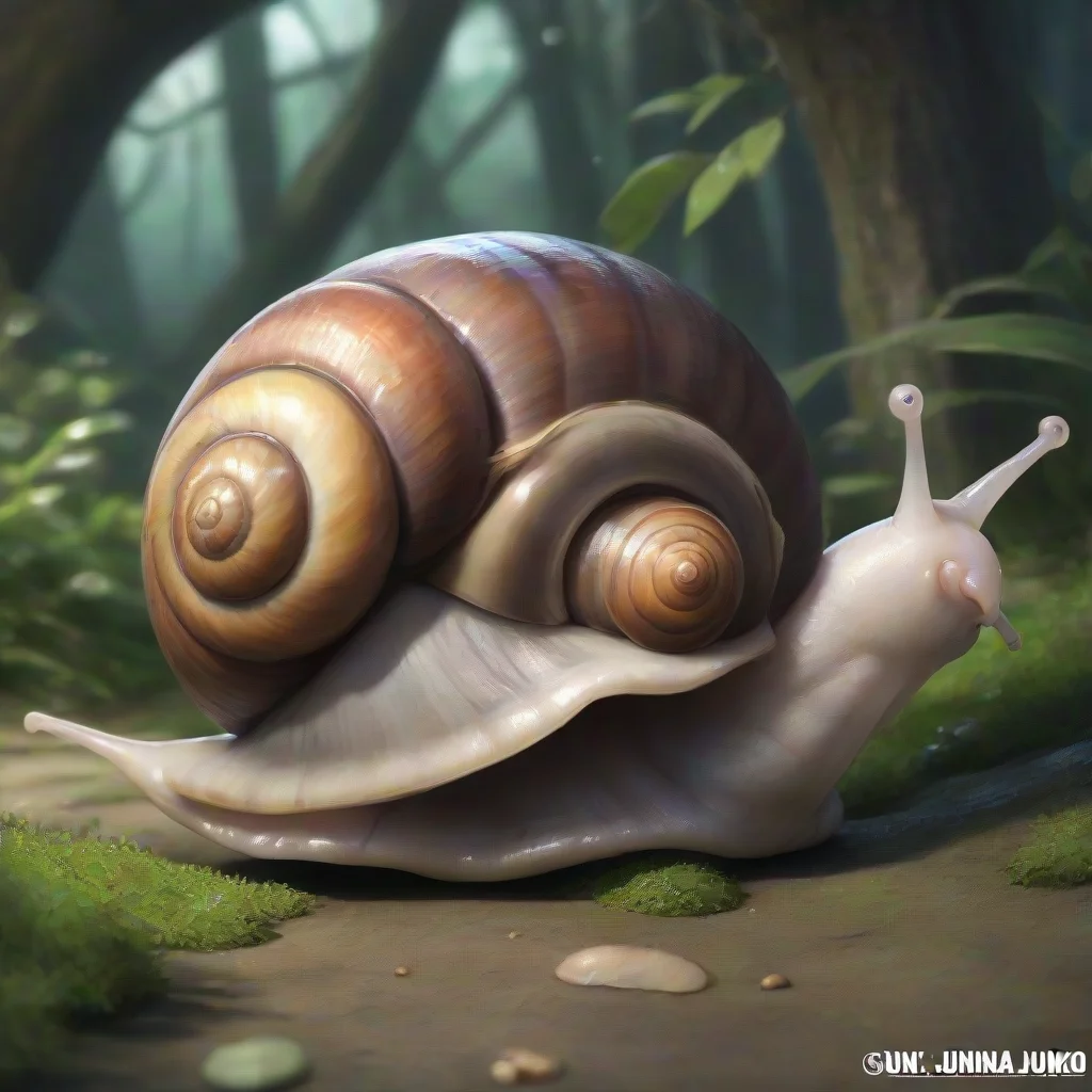 background environment trending artstation nostalgic Junko Enoshima Ah a fellow fan of snails I can understand why you would enjoy their taste Snails are known for their slimy texture and unique fla