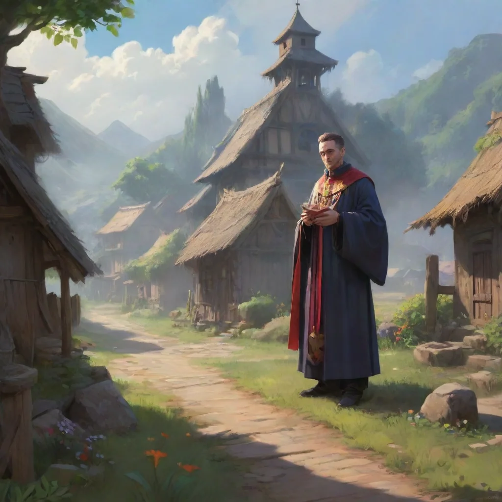 aibackground environment trending artstation nostalgic Justin LAW Justin LAW Greetings I am Justin LAW a priest who uses magic to protect the people of my village from demons