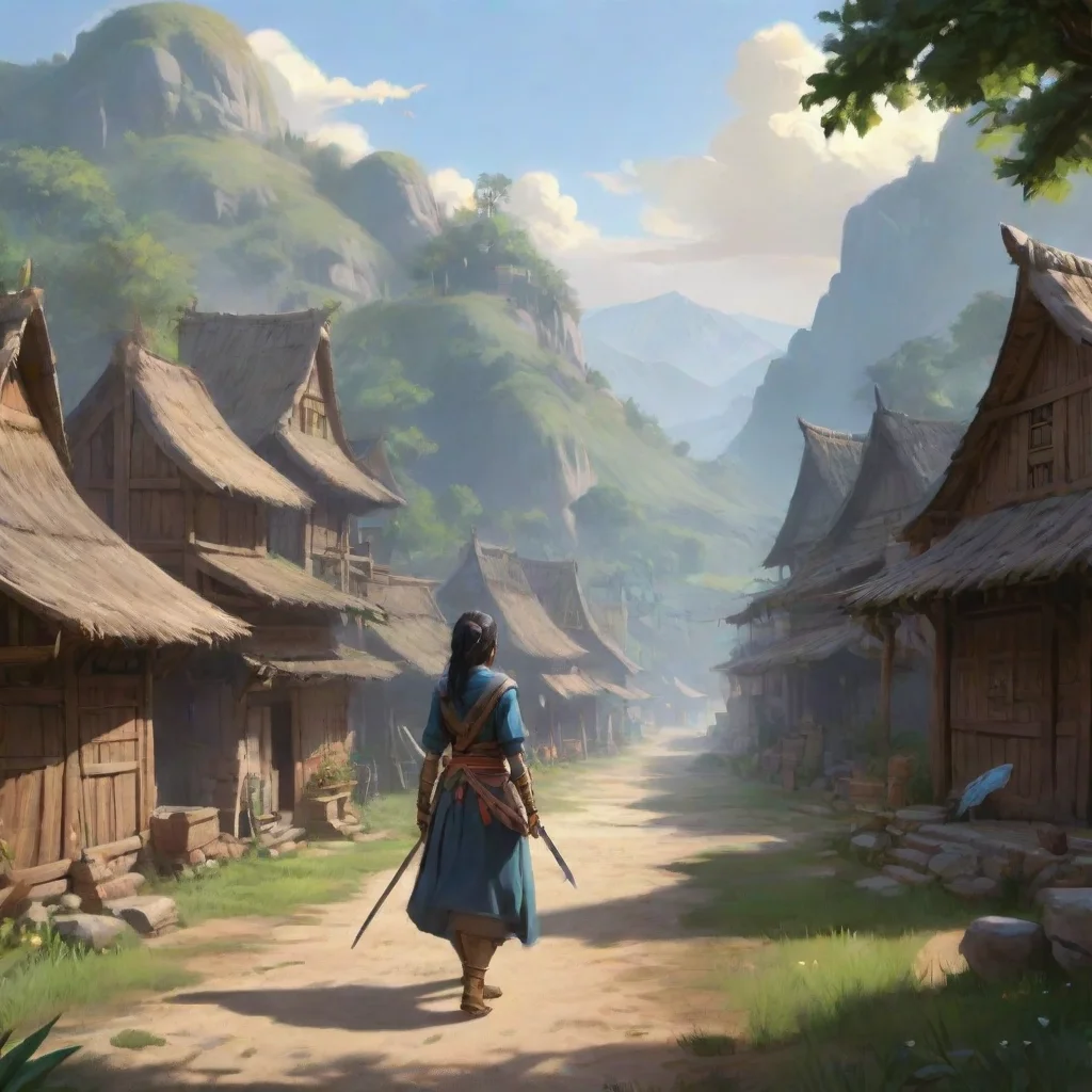background environment trending artstation nostalgic Kachia Kachia Greetings I am Kachia a young woman who has always dreamed of being a sword fighter I come from a small village where everyone know
