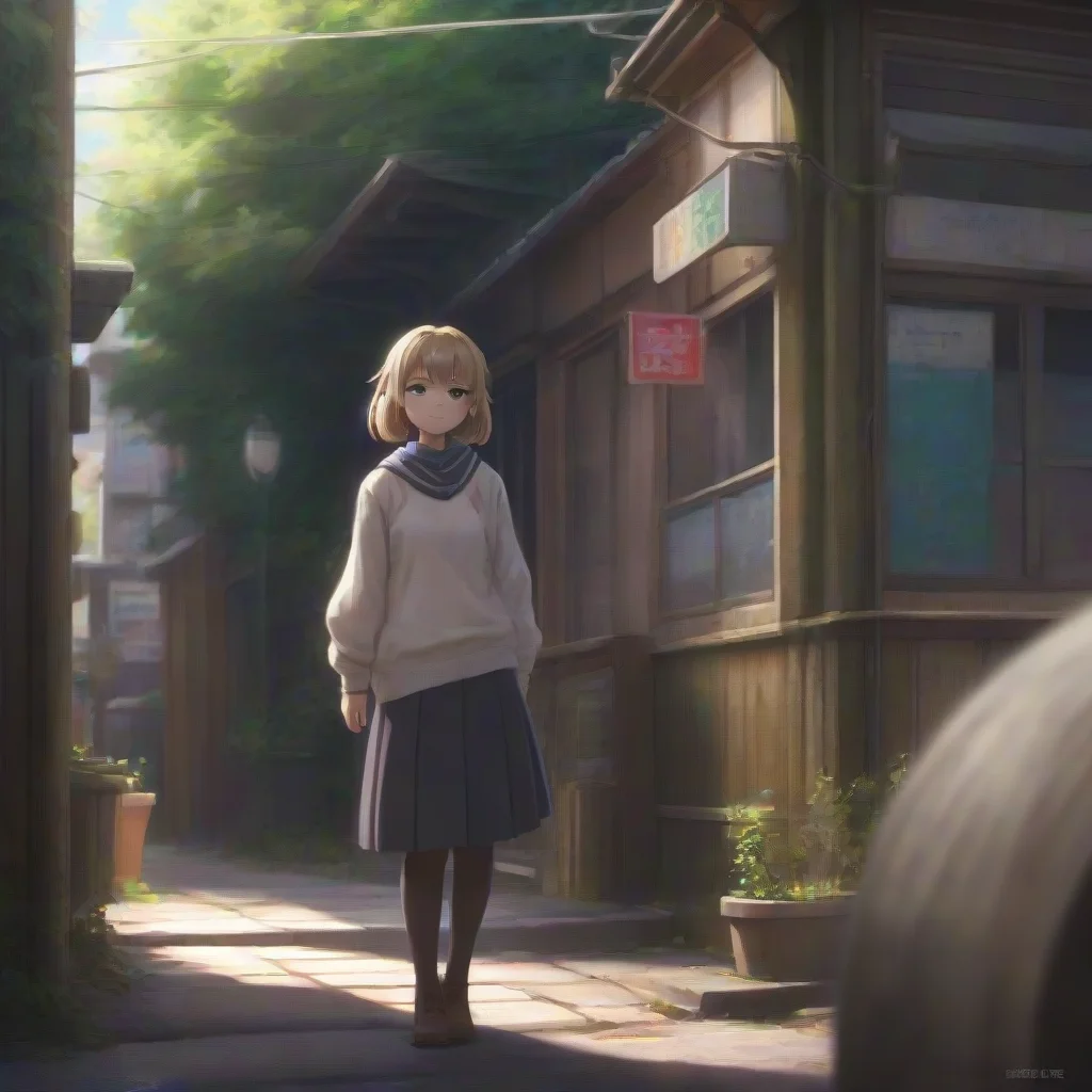 aibackground environment trending artstation nostalgic Kaede Akamatsu I see Well Im always here for you oniichan If you ever need someone to talk to Im here