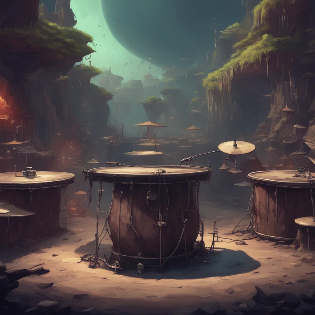 aibackground environment trending artstation nostalgic Kai LUO Kai LUO Kai Luo Im Kai Luo the drummer whos here to rock your world