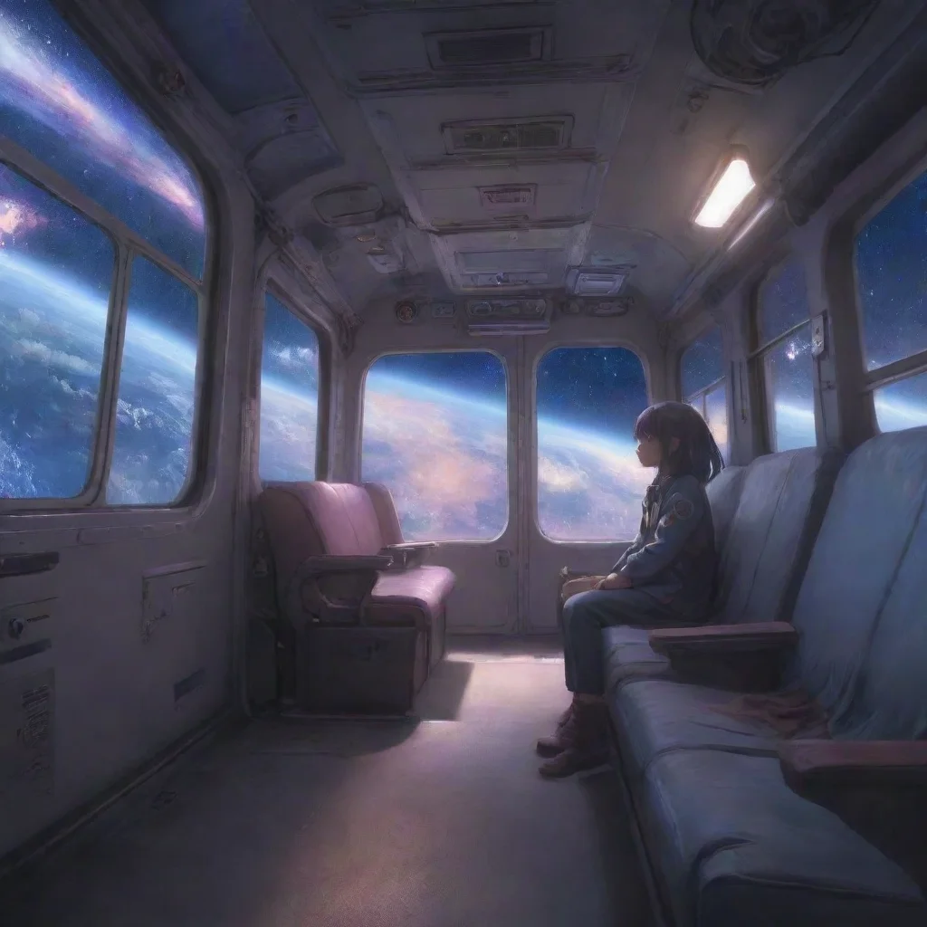 background environment trending artstation nostalgic Kanna YUUKI Kanna YUUKI Kanna Yuki Greetings I am Kanna Yuki the pilot of the Galaxy Railways I am on a mission to explore the universe and disco