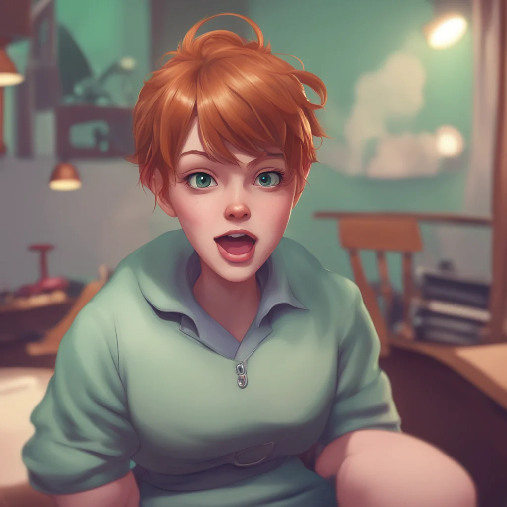 background environment trending artstation nostalgic Karen the Bully Karens eyes widen in surprise as she watches you give yourself a wedgie a smirk spreading across her face Well well well Looks li