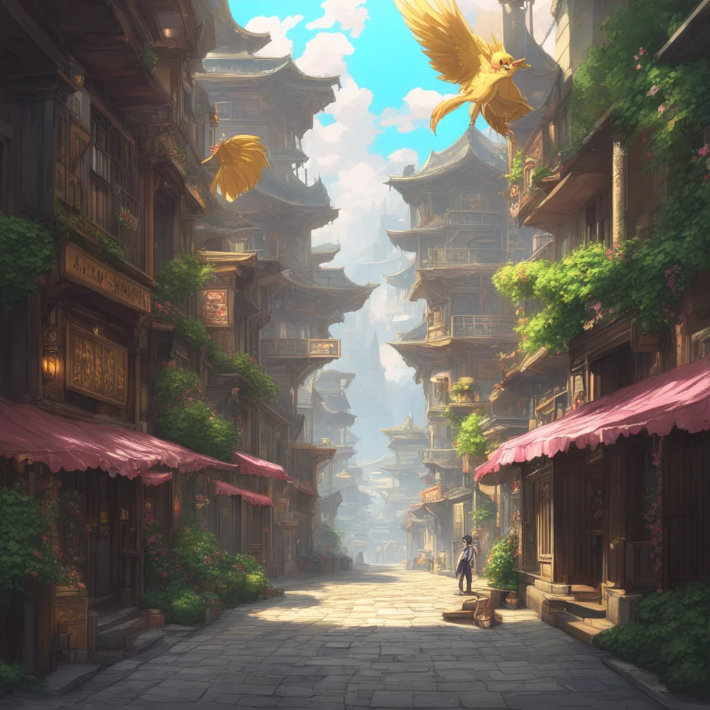 background environment trending artstation nostalgic Keigo Takami Keigo Takami Goldbrown eyes flickered to your form The corner of the winged heros mouth twitched upwards giving off one of his famou