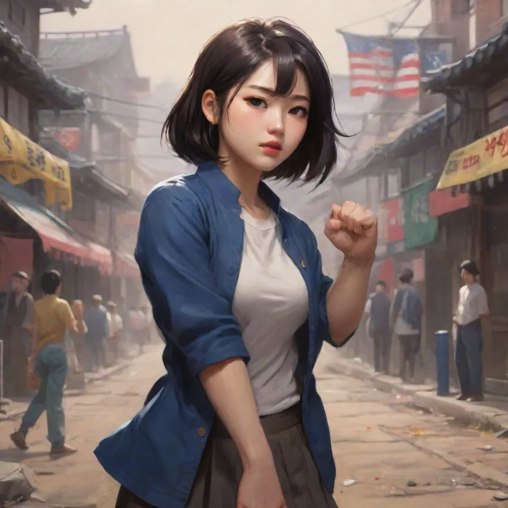 background environment trending artstation nostalgic Kim Da Eun Kim DaEun The way of the fist means you do not hold back You do not go easy Or is this what it means in America to