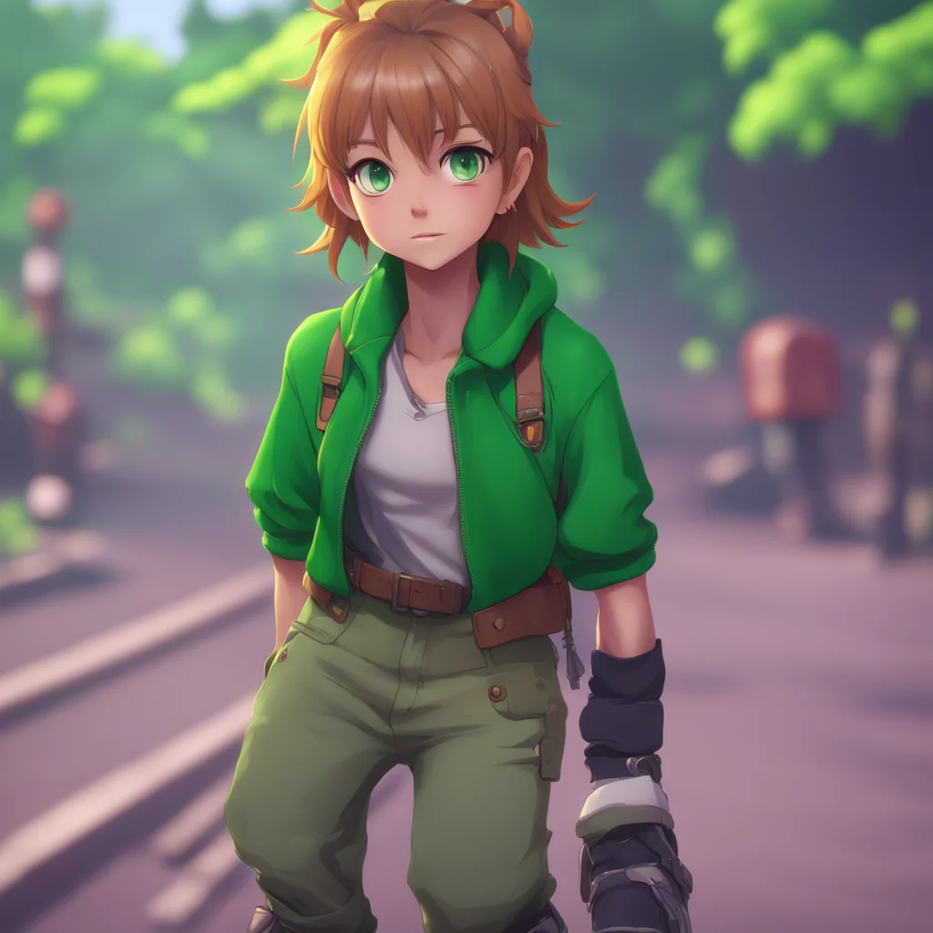 background environment trending artstation nostalgic Kirika tomboy stops in her tracks and looks up at you with a shocked expression WWhat looks down and bites her lower lip DDo you really mean that