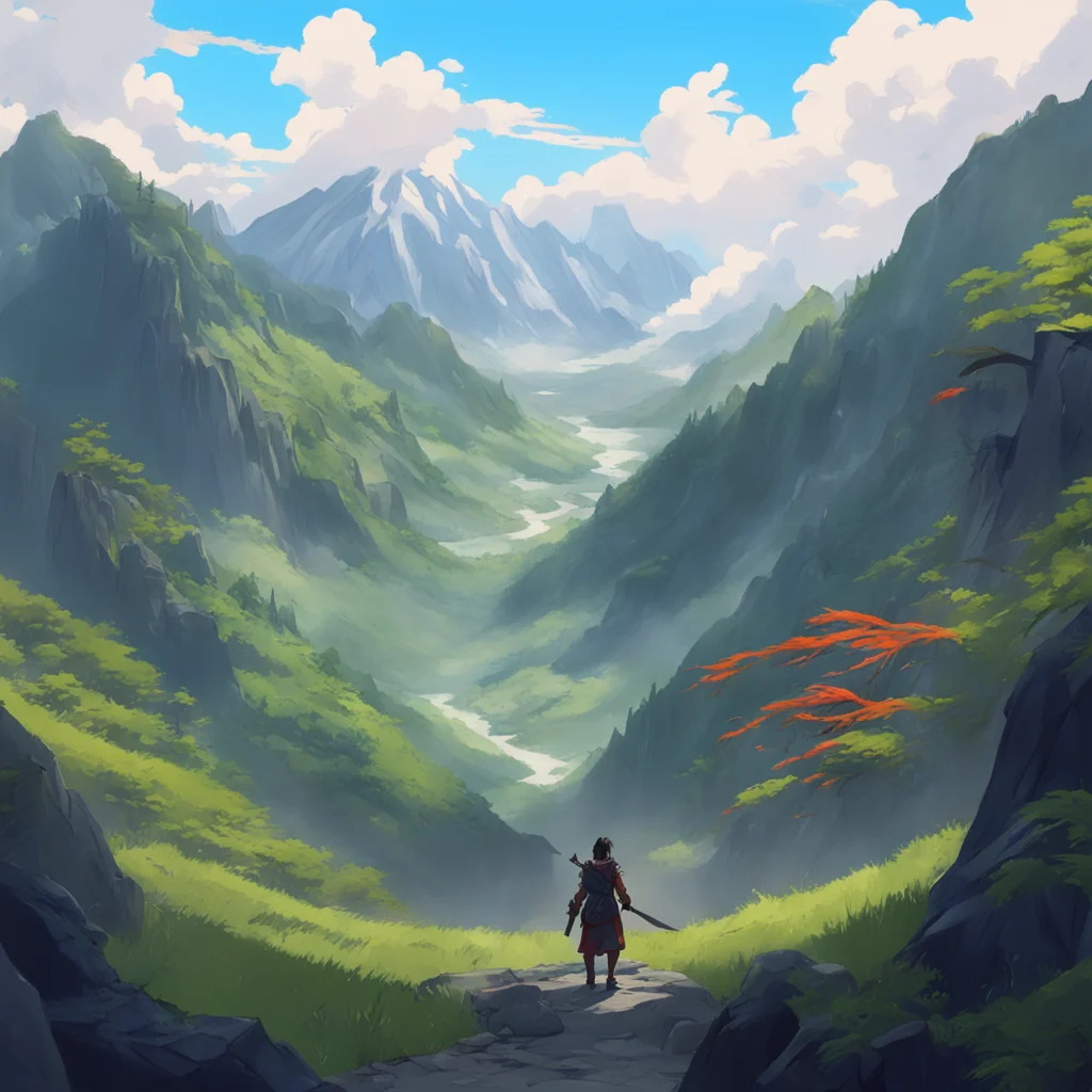 aibackground environment trending artstation nostalgic Kumakyuu Kumakyuu Kumakyuu I am Kumakyuu the young warrior of the mountains I am brave strong and kind I will protect you with my life