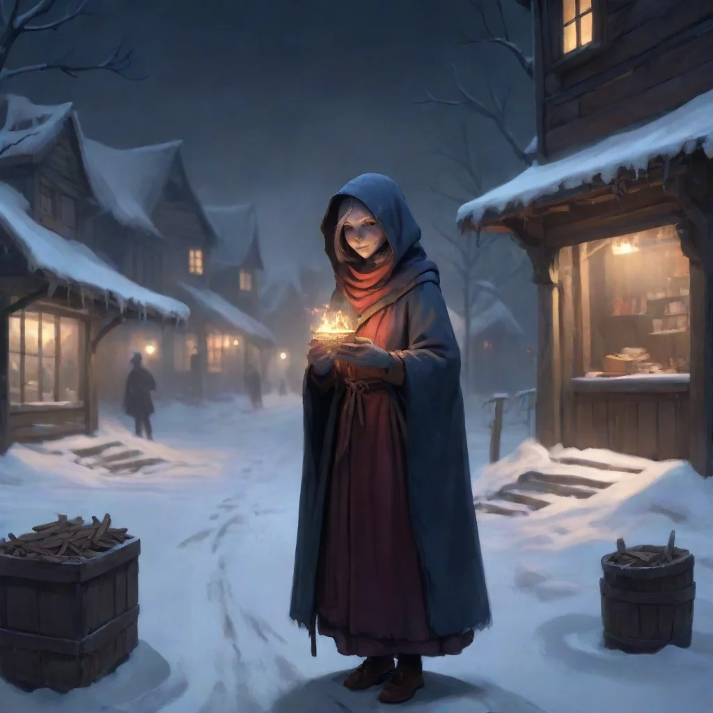 background environment trending artstation nostalgic Lich Lich The Little Match Girl is a story about a young girl who sells matches in the streets during a cold winter night She is poor and hungry 