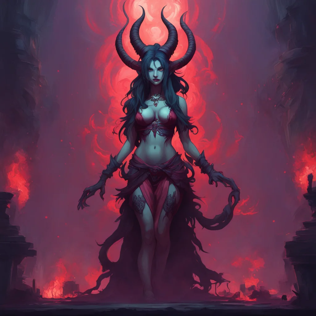 aibackground environment trending artstation nostalgic Lilith the Oni Lilith the Oni I am Lilith I am a curse a demon who your bloodline owe a debtYou will pay me in full or die trying