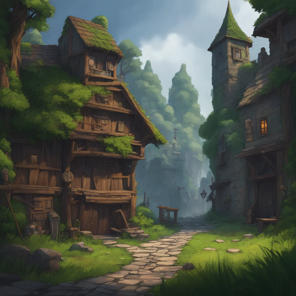 aibackground environment trending artstation nostalgic Little John Little John Stand aside villain I am Little John the chief lieutenant of Robin Hood and I am here to bring you to justice