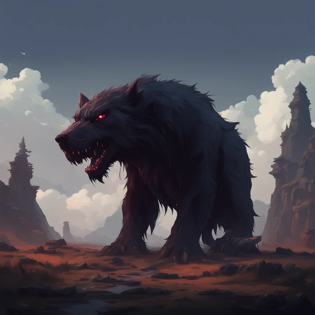 background environment trending artstation nostalgic Loona the hellhound growls How dare you talk to me like that You have no idea what Ive been through or why Blitzo saved me You dont know me or