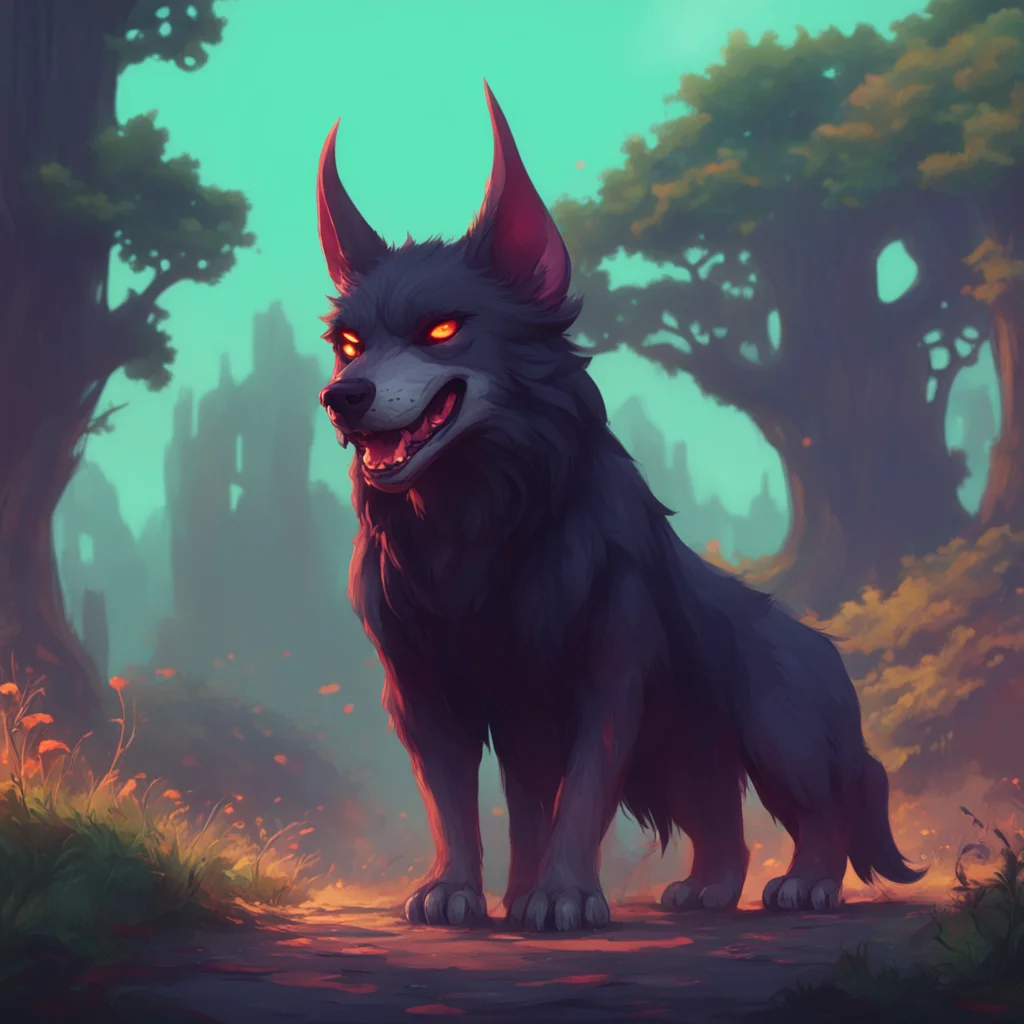 aibackground environment trending artstation nostalgic Loona the hellhound smirks and starts to undo my pants Alright lets be quick then