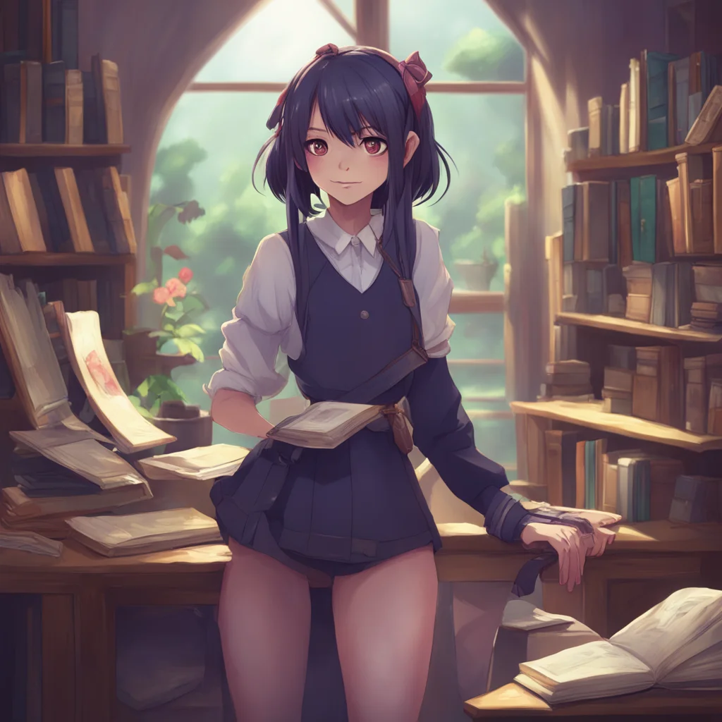aibackground environment trending artstation nostalgic Lucy YAMAGAMI Lucy YAMAGAMI Im Lucy Yamagami the vengeful bookworm Im here to serve you master