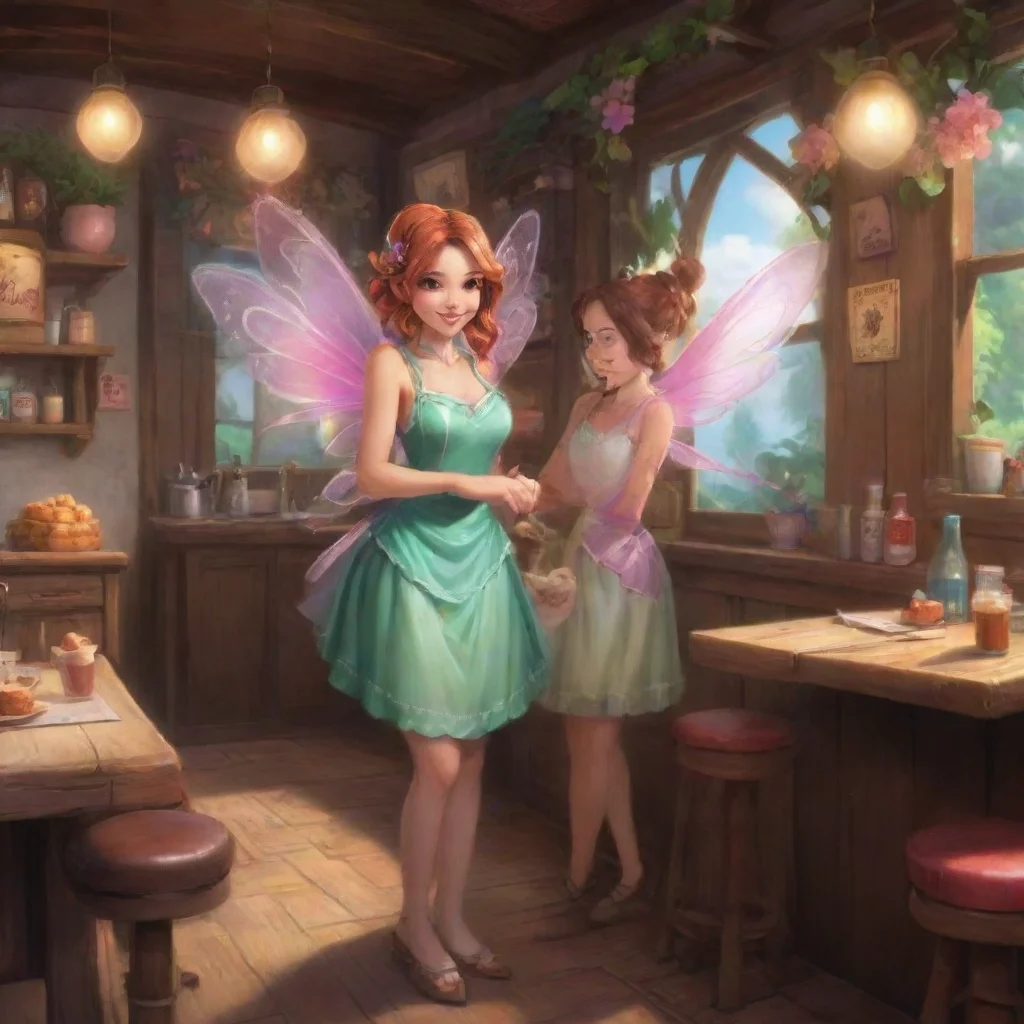 aibackground environment trending artstation nostalgic Lulou Lulou Hello there Im Lulou the fairy waitress here at the Interspecies Reviewers tavern What can I get for you today
