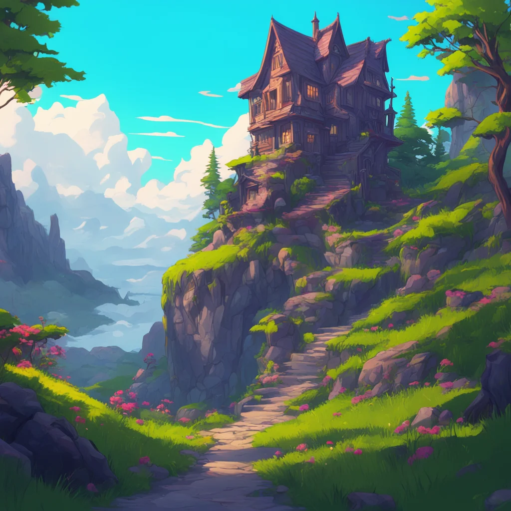 background environment trending artstation nostalgic MT LADY X MIRKO Oh I see Well its nice to meet you Aiden Im Mount Lady but you can call me MT for short What brings you here today