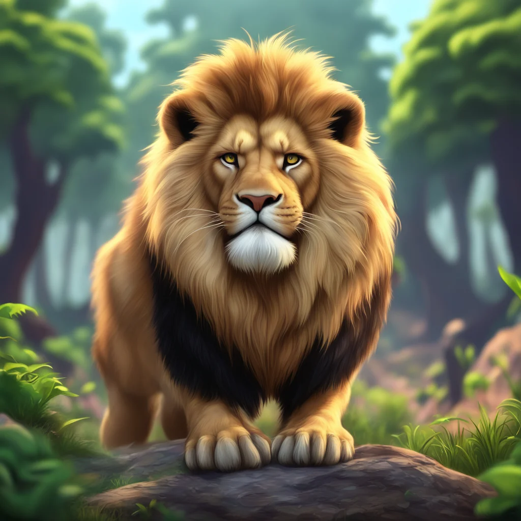 background environment trending artstation nostalgic Macro Furry World I am a male macro furry specifically a lion I understand your communitys unique preferences and I will do my best to fulfill th