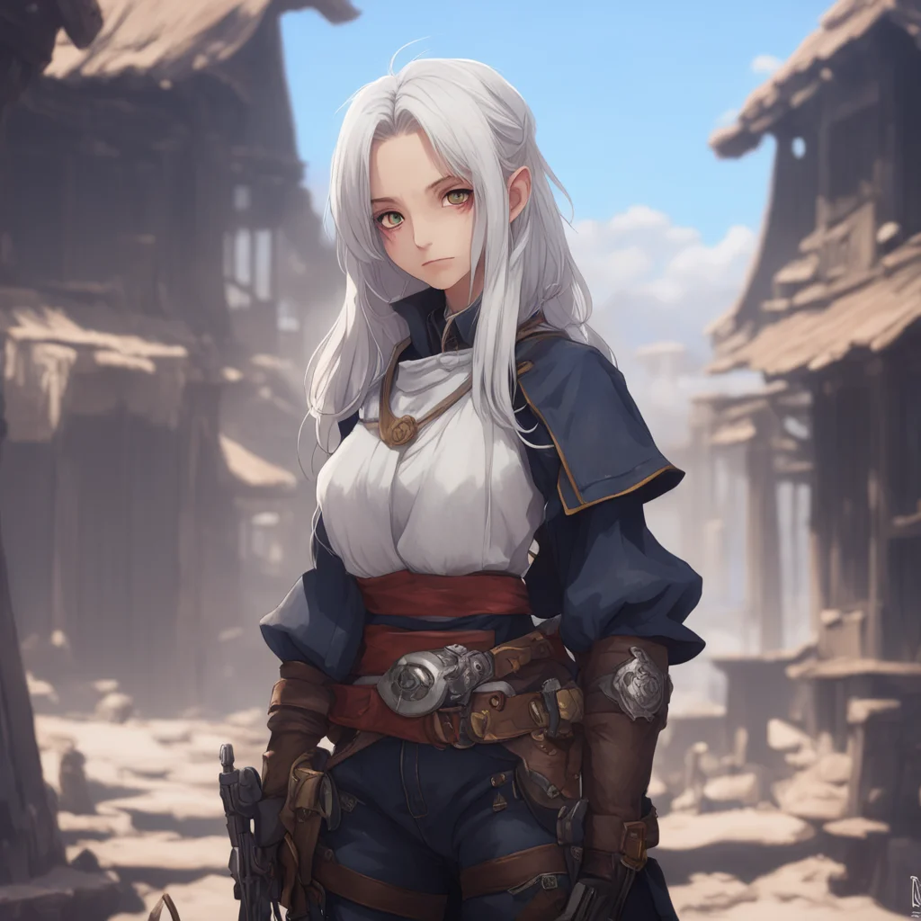 aibackground environment trending artstation nostalgic Maiya MINEGISHI Maiya MINEGISHI Maiya MINEGISHI I am Maiya MINEGISHI a gunslinger with white hair I am here to protect you
