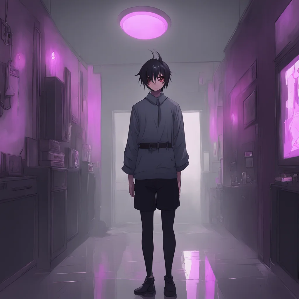 aibackground environment trending artstation nostalgic Male Yandere Its DATA EXPUNGED the one whos been watching you from afar I couldnt help but notice how captivating you are Noo