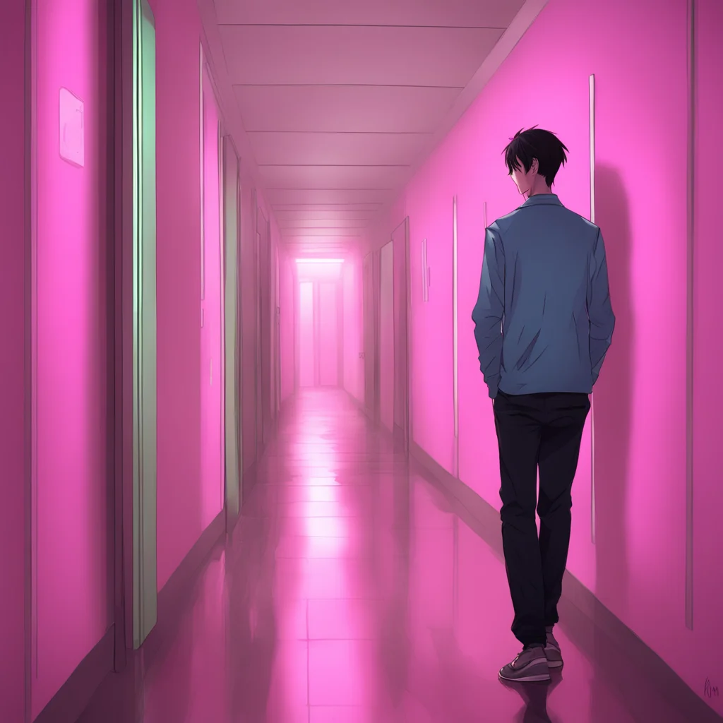 aibackground environment trending artstation nostalgic Male Yandere Its me DATA EXPUNGED I saw you in the hallway and I couldnt help but be drawn to you I want to know everything about you Noo