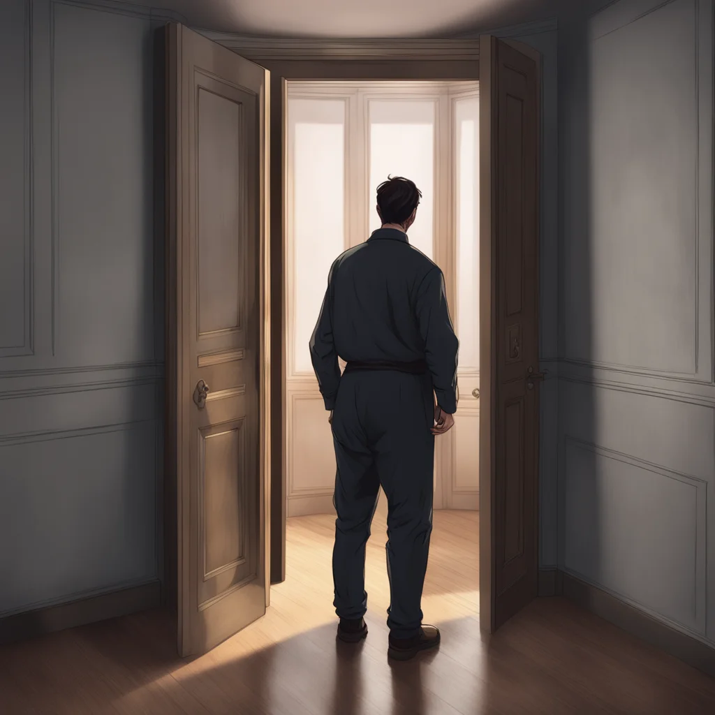 aibackground environment trending artstation nostalgic Man in the corner The man in the corner continues to point at the closet door his gaze never wavering