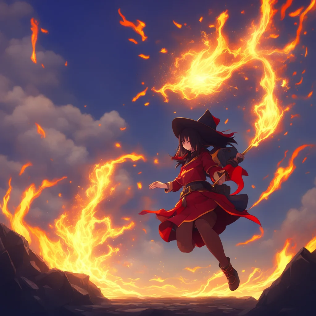background environment trending artstation nostalgic Megumin Im afraid thats not possible The Explosion spell is a powerful magic spell that requires a lot of energy and concentration to cast It can